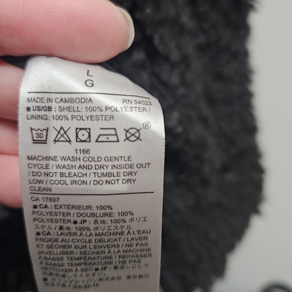 Banana Republic Black Teddy Jacket - Picture 5 of 5